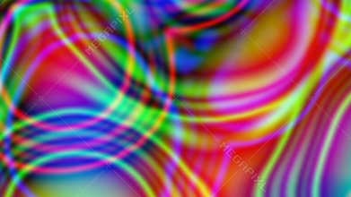 Multicolor iridescent blurry abstraction live wallpaper.