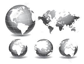 World Globe Maps