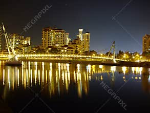 A bridge at kallang basin