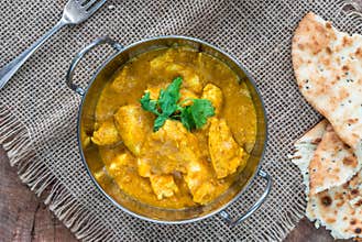 Chicken korma curry
