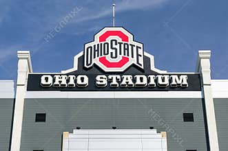 Ohio Stadium on Campus of The Ohio State University