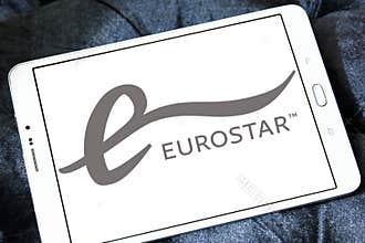 Eurostar railway service logo