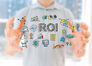 ROI with man holding his hands