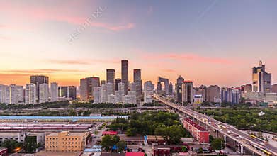 Beijing, China Skyline