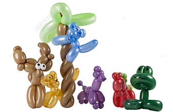 Group of balloon animals