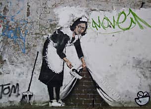 Banksy, Chalk Farm Rd., London