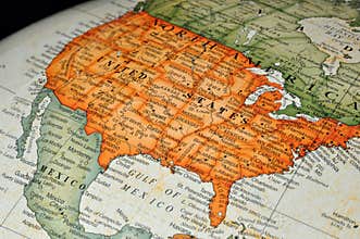 Globe or Map of United States