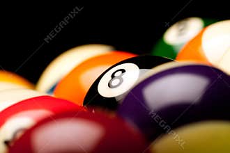 Pool ball 8