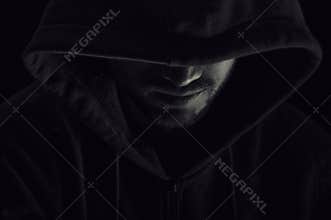 Man with hood