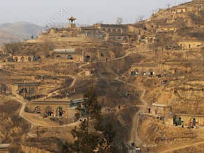 Cave house in north of Shanxi Province