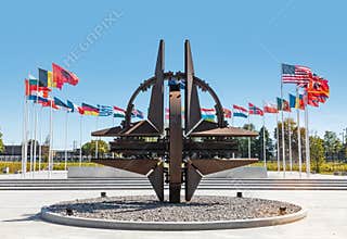 NATO Monument in Brussels