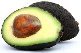 Fresh tropical food, healthy avocado fruit