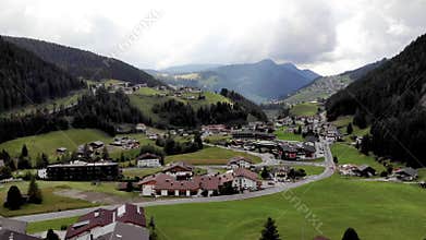 Small village in alps