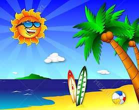 Sun and fun on the Beach