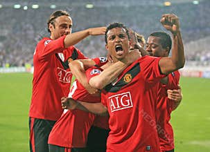 Champions League soccer match