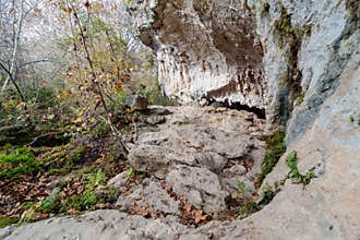 Hiking Trail to the Pedernales River on the Reimers Ranch in Texas