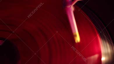 Record plate turntable stylus dj nightclub equipment