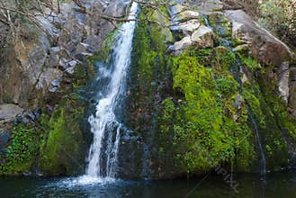 Waterfall in Santa Rosa de Calamuchita