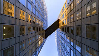 Sky Bridge between Offices building