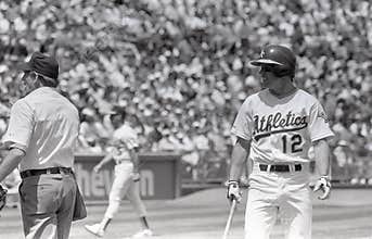 Lance Blankenship, Oakland Athletics #12