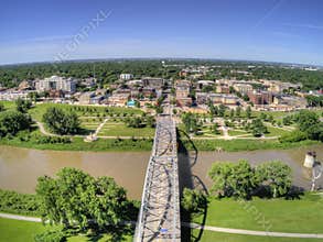 Grand Forks is a Large North Dakota Town on the Red River at the Intersection of Highway 2 and Interstate 29 one Hour south of the
