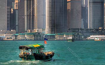 Fishing boat on the ocean