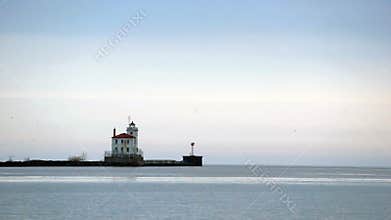 Great Lake Erie Coast lighthouse an historical beacon