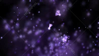 4k Abstract flying bird firefly insect bug moths wing,splash firework particle.