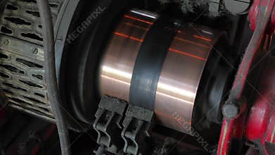 Electric motor spinning