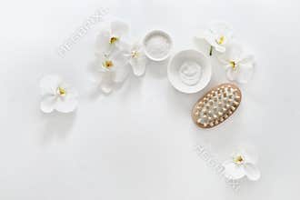 Skin care spa set background