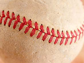 Sports Equipment old Baseball background texture