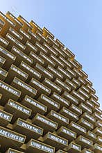 Dubai, UAE - 11.18.2021 - Opportunity district of EXPO 2020. UK pavilion. Event