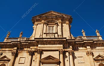 Dubrovnik old city cathedral