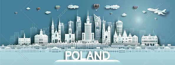 Travel landmarks europe to Poland tour famous city landmarks architecture