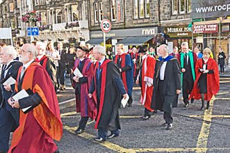Professors and lecturers of the new University.