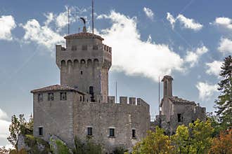 La Cesta, also known as Fratta or Second Tower, is one of the three towers that dominate the city of San Marino