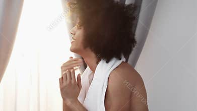 man skincare guy washing face splashing water