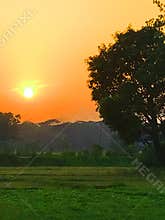 Sunset Beautiful weather Sunsets & sunrises image