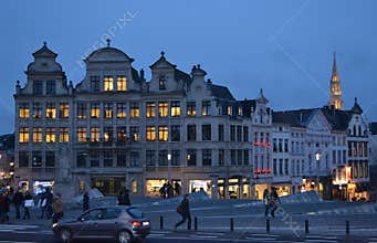 Bruxelles at night