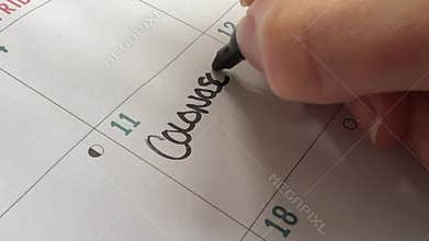 Putting Colonoscopy Appointment on a Calendar