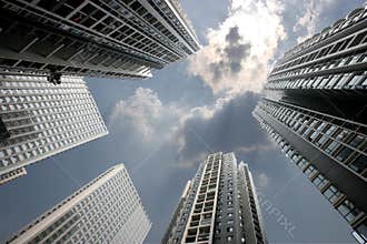 Nanping, Chongqing Wanda Plaza, next to high-rise