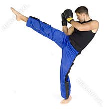 Kickboxer's kick