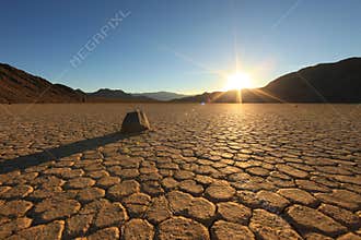 Landscape in Death Valley National Park, Cal
