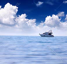 Luxury yacht