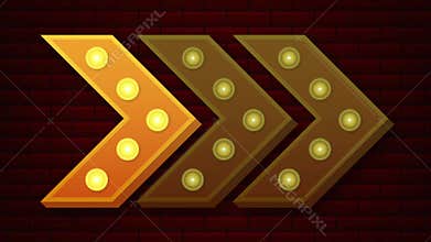 Retro lightbox billboard vintage frame. Lightbox with customizable. Classic banner for your projects or advertising.
