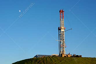 Gas Drill on Hilltop