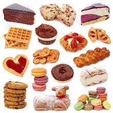 Sweet cakes collection