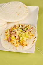 Arepas lunch