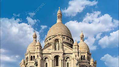 The Basilica of the Sacred Heart of Paris