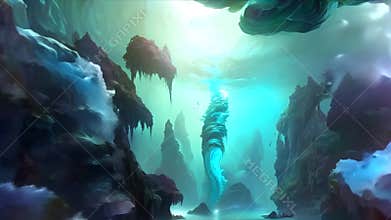 Mystical beauties of the underwater world